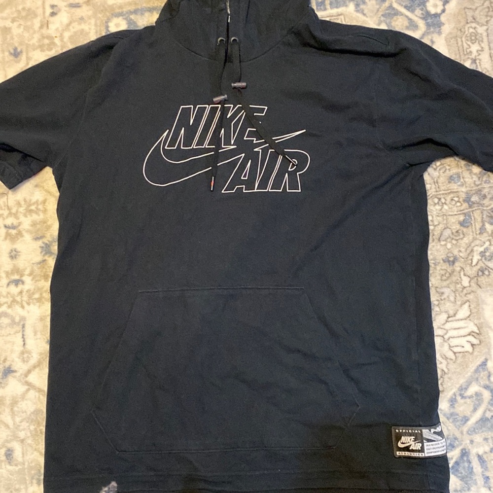 NIKE Short sleeve hoodie shirt